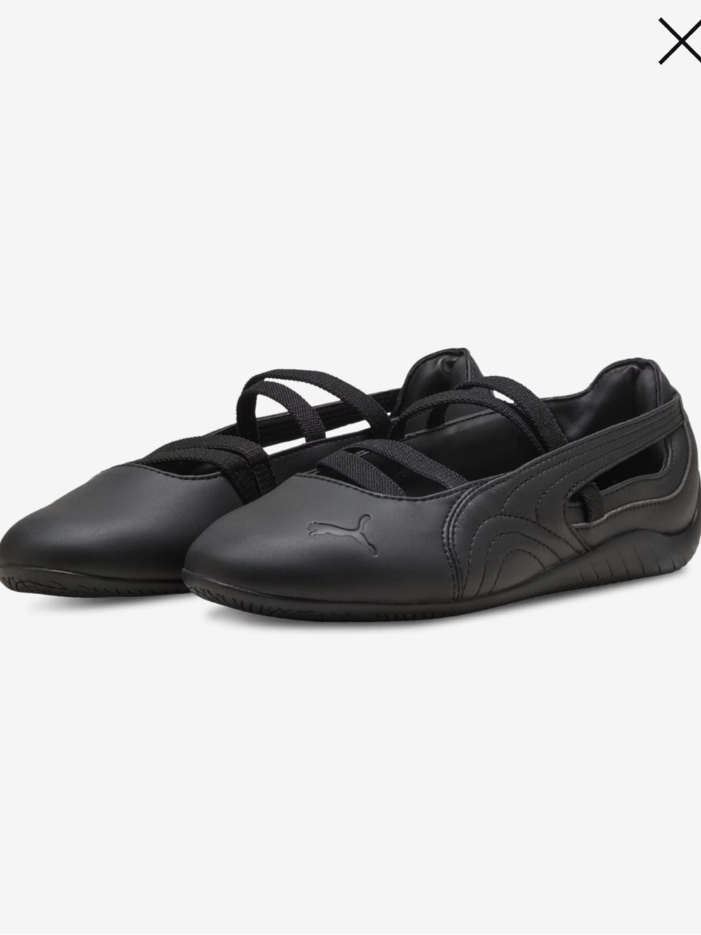 Puma Womens Speedcat ballet Leather Black - Picture 5 of 5